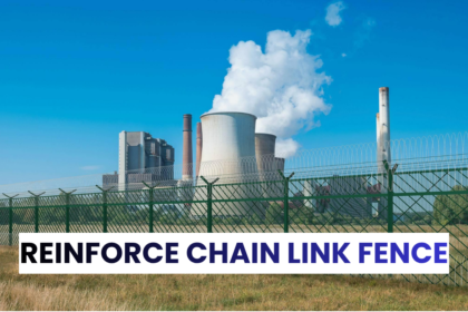 reinforce chain link fence